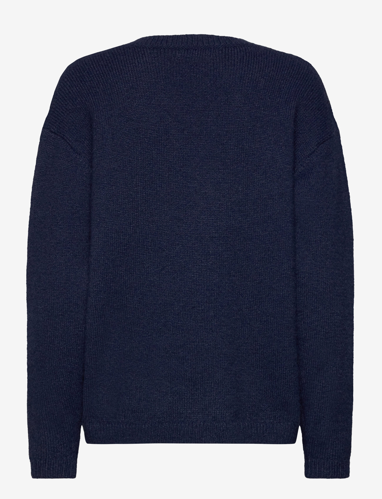 Coster Copenhagen - CC Heart AMELIA alpaca V-neck - sviitrid - navy - 1