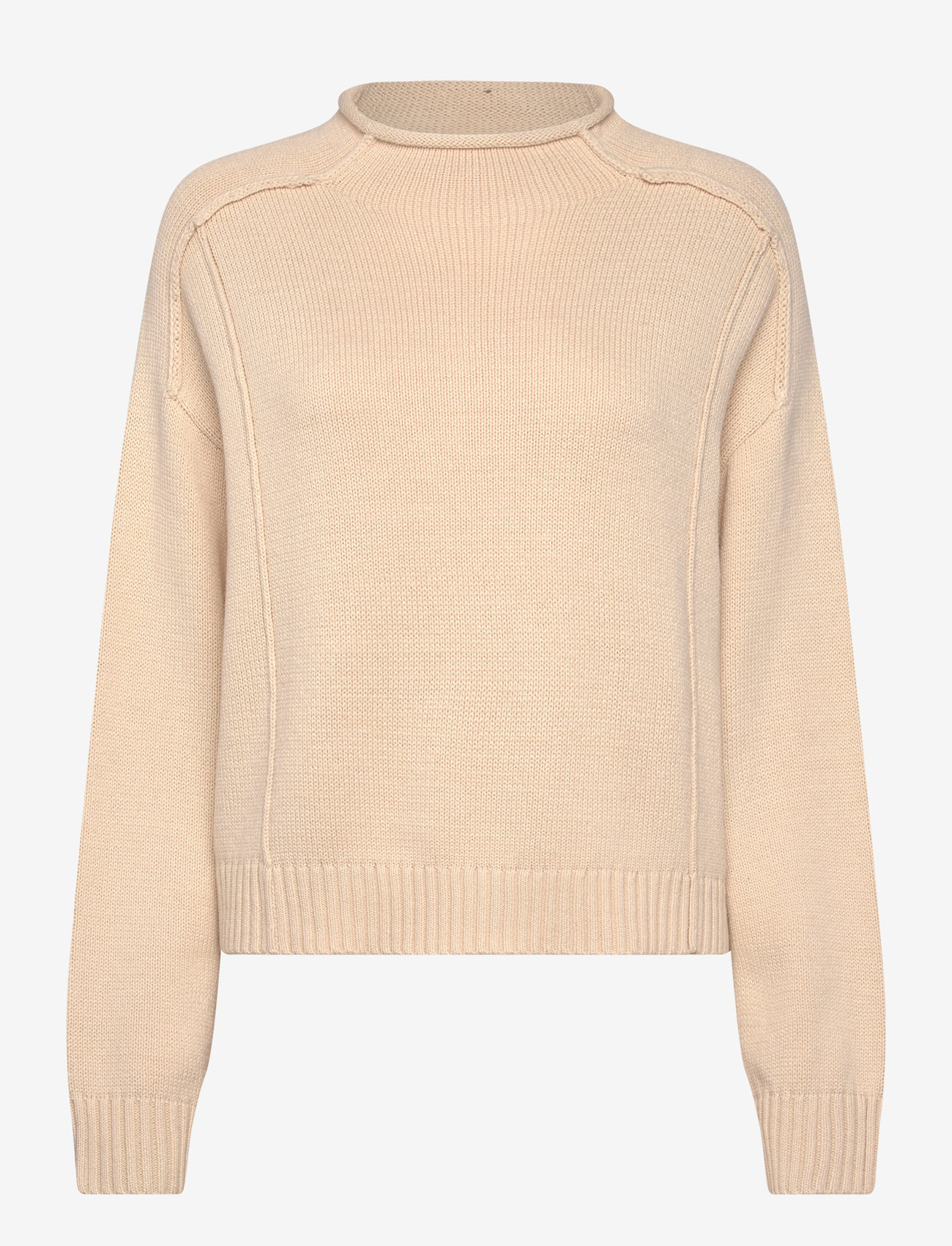 Coster Copenhagen - CC Heart AVERY turtleneck - herbstliche kleidung - cream - 0