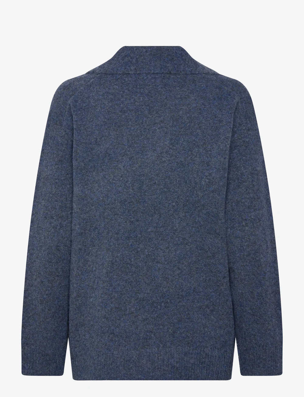 Coster Copenhagen - CC Heart EMERIE polo sweater - striktrøjer - navy melange - 2
