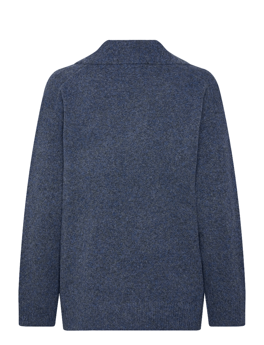 Coster Copenhagen - CC Heart EMERIE polo sweater - pullover - navy melange - 2