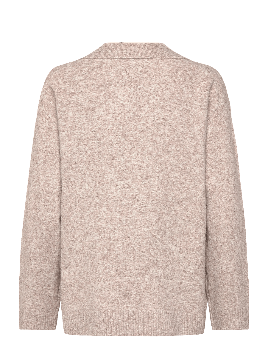 Coster Copenhagen - CC Heart EMERIE polo sweater - pullover - sand melange - 2