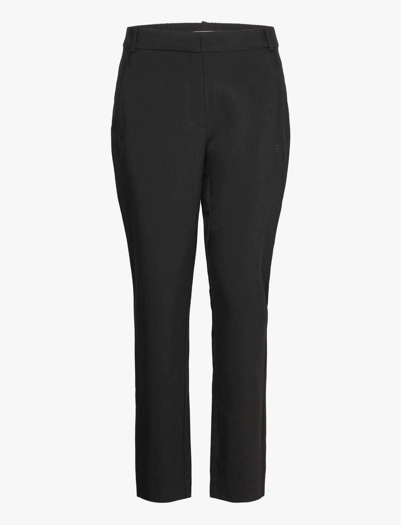 Coster Copenhagen - CC Heart cropped suit pants (B3419) - kostymbyxor - black - 0