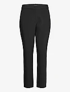 CC Heart cropped suit pants (B3419) - BLACK