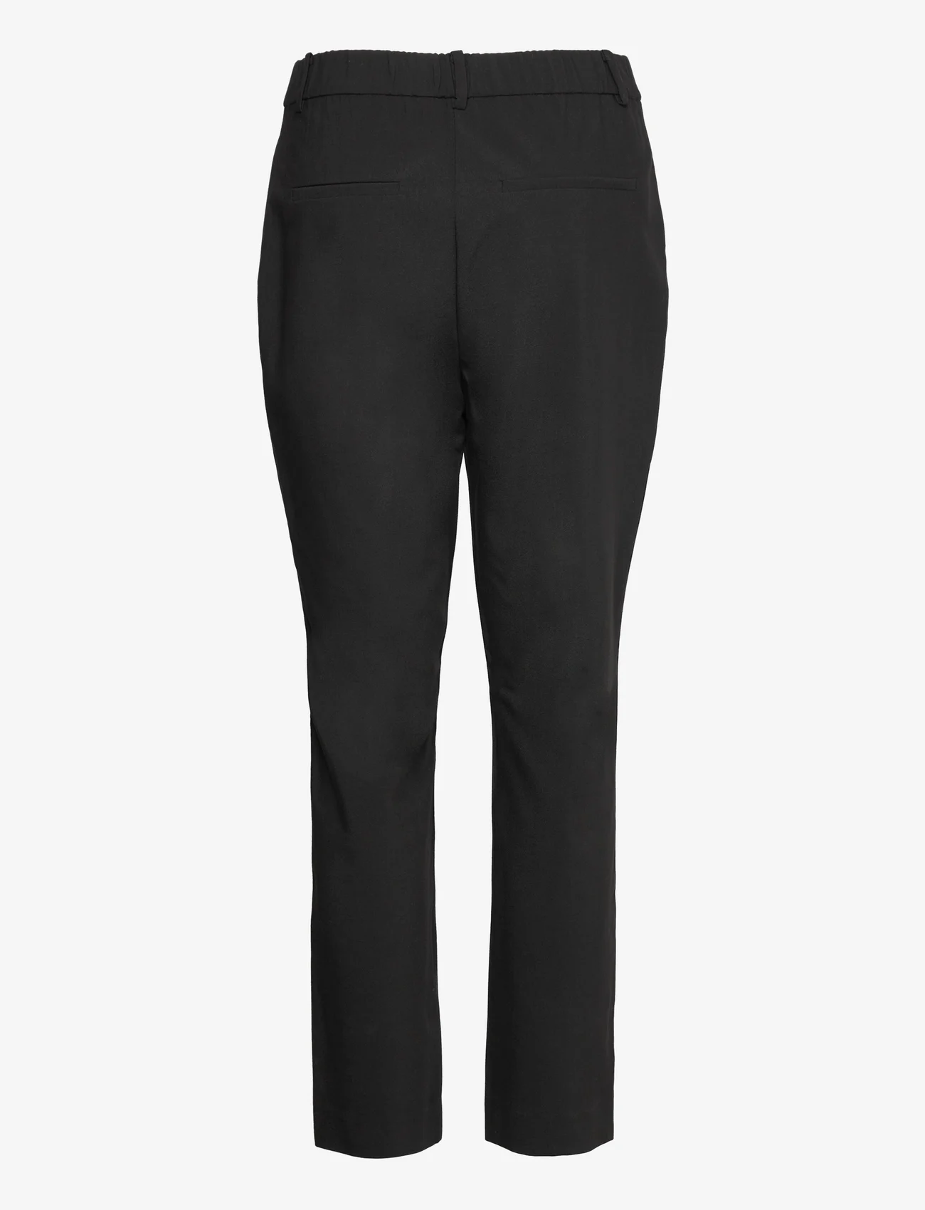 Coster Copenhagen - CC Heart cropped suit pants (B3419) - tailored trousers - black - 1