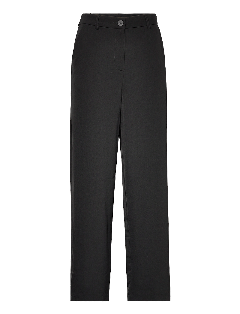 Coster Copenhagen - CC Heart long loose trousers - hosen mit weitem bein - black - 0