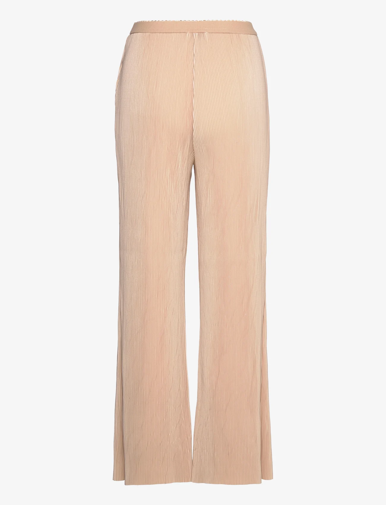 Coster Copenhagen - CC Heart VIVIAN pants - wide leg trousers - vanilla - 1