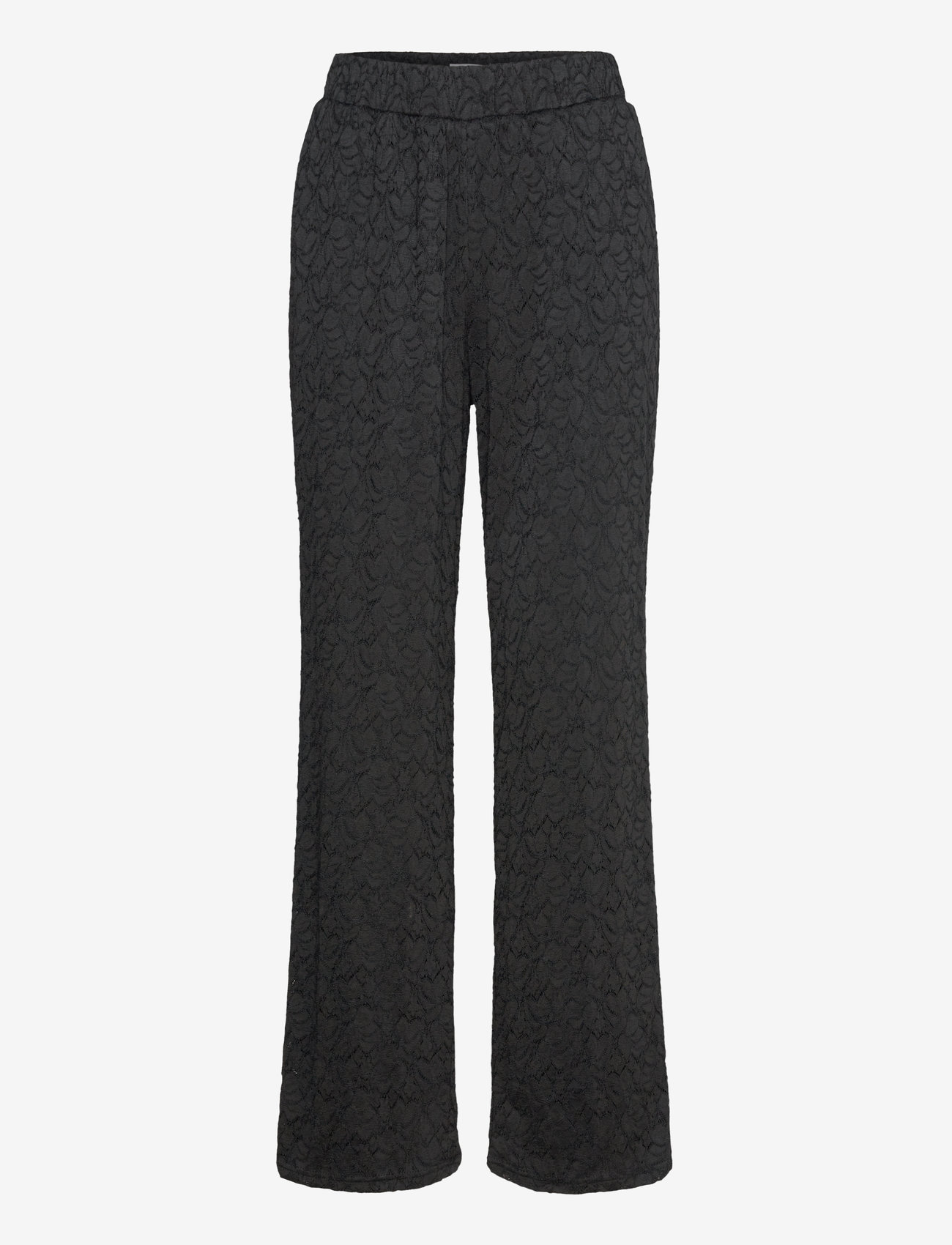 Coster Copenhagen - CC Heart CHARLIE lace pants - vida byxor - black - 1