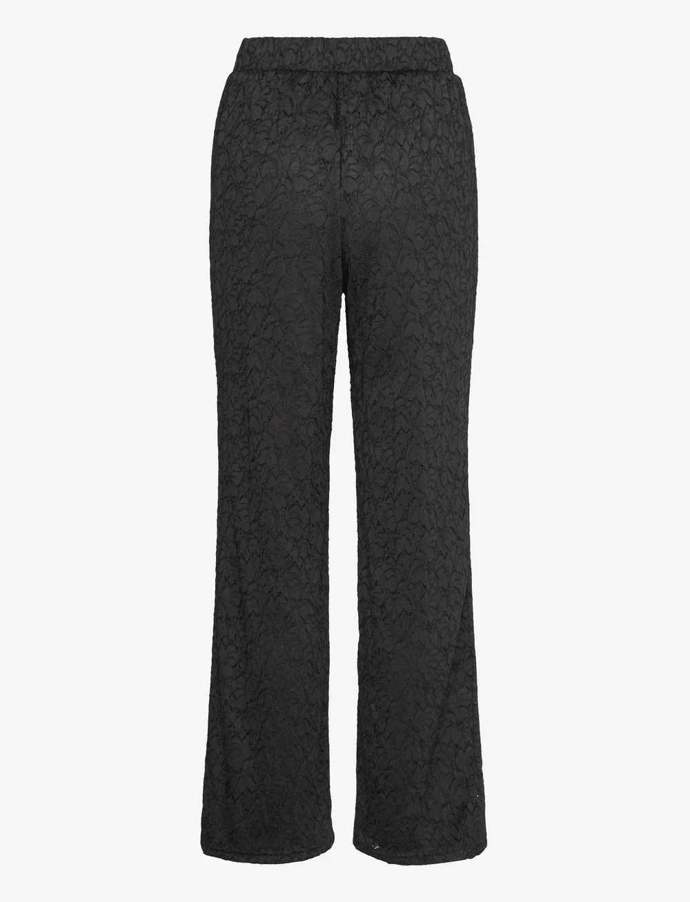 Coster Copenhagen - CC Heart CHARLIE lace pants - hosen mit weitem bein - black - 2