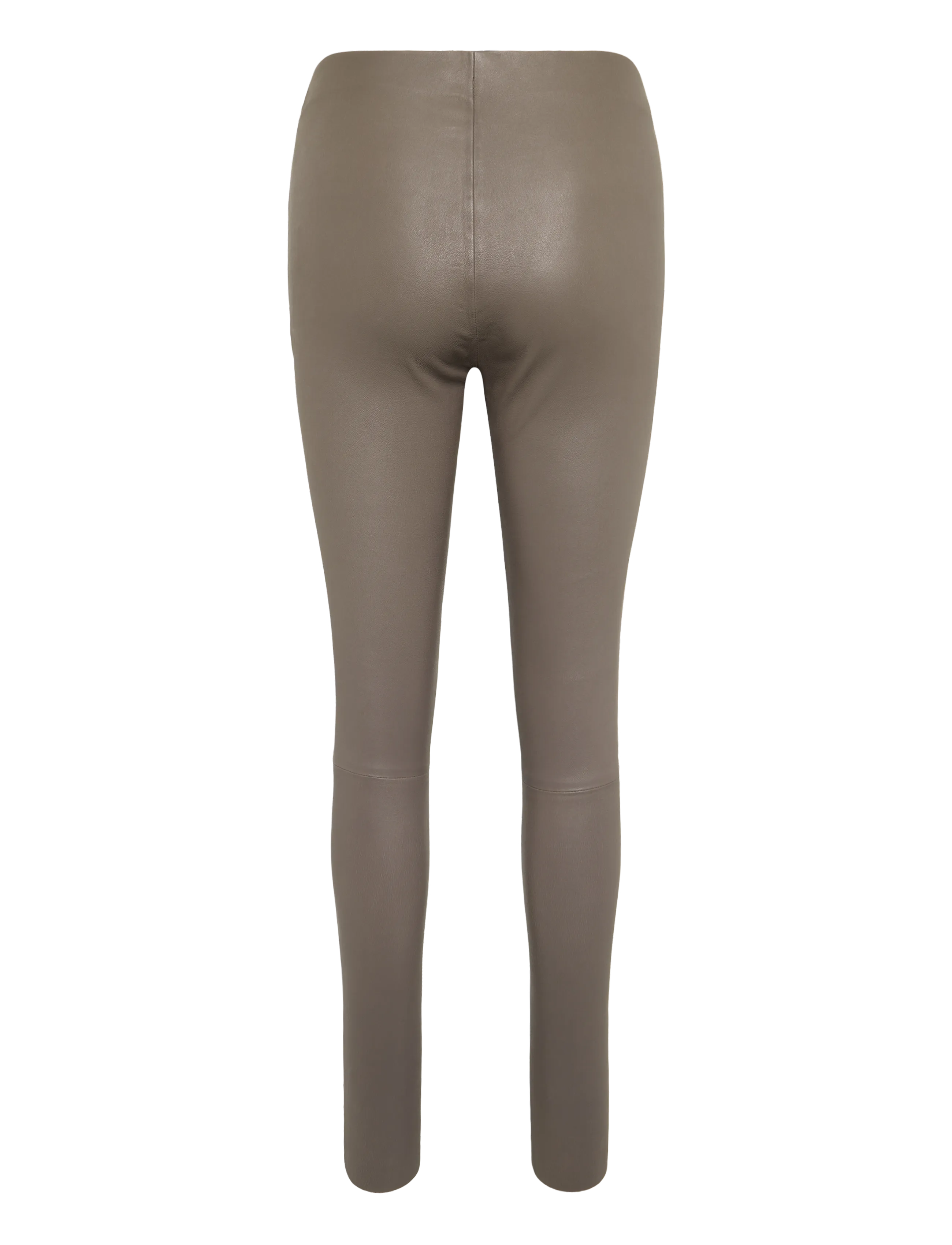 Coster Copenhagen - CC Heart leggings in leather - lederhosen - grey mud - 2