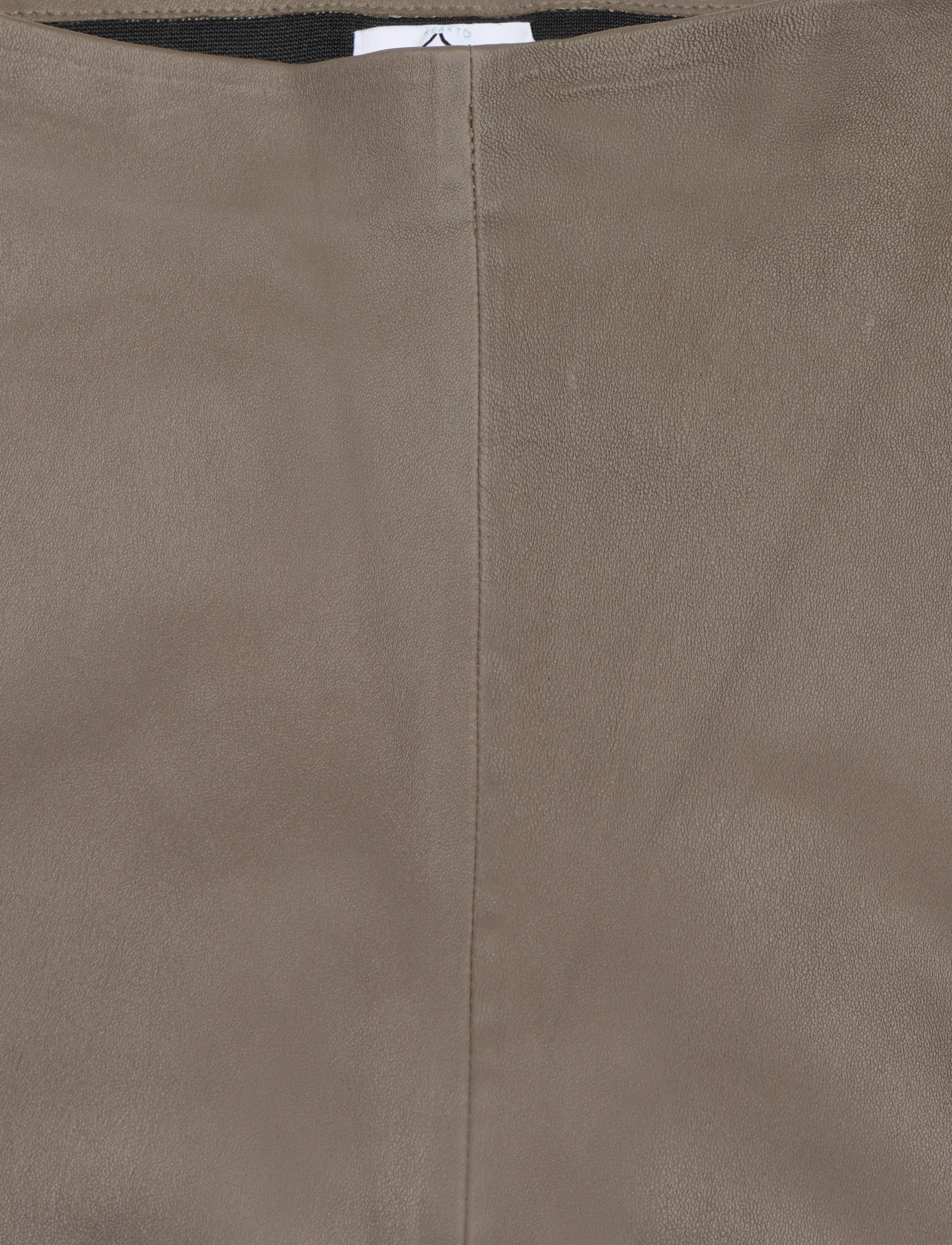 Coster Copenhagen - CC Heart leggings in leather - lederhosen - grey mud - 5