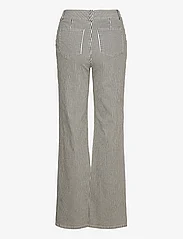 Coster Copenhagen - CC Heart MATHILDE striped pants - festtøj til outletpriser - off white/black stripe - 1