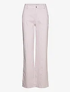 CC Heart MATHILDE striped pants - OFF WHITE/PURPLE STRIPE