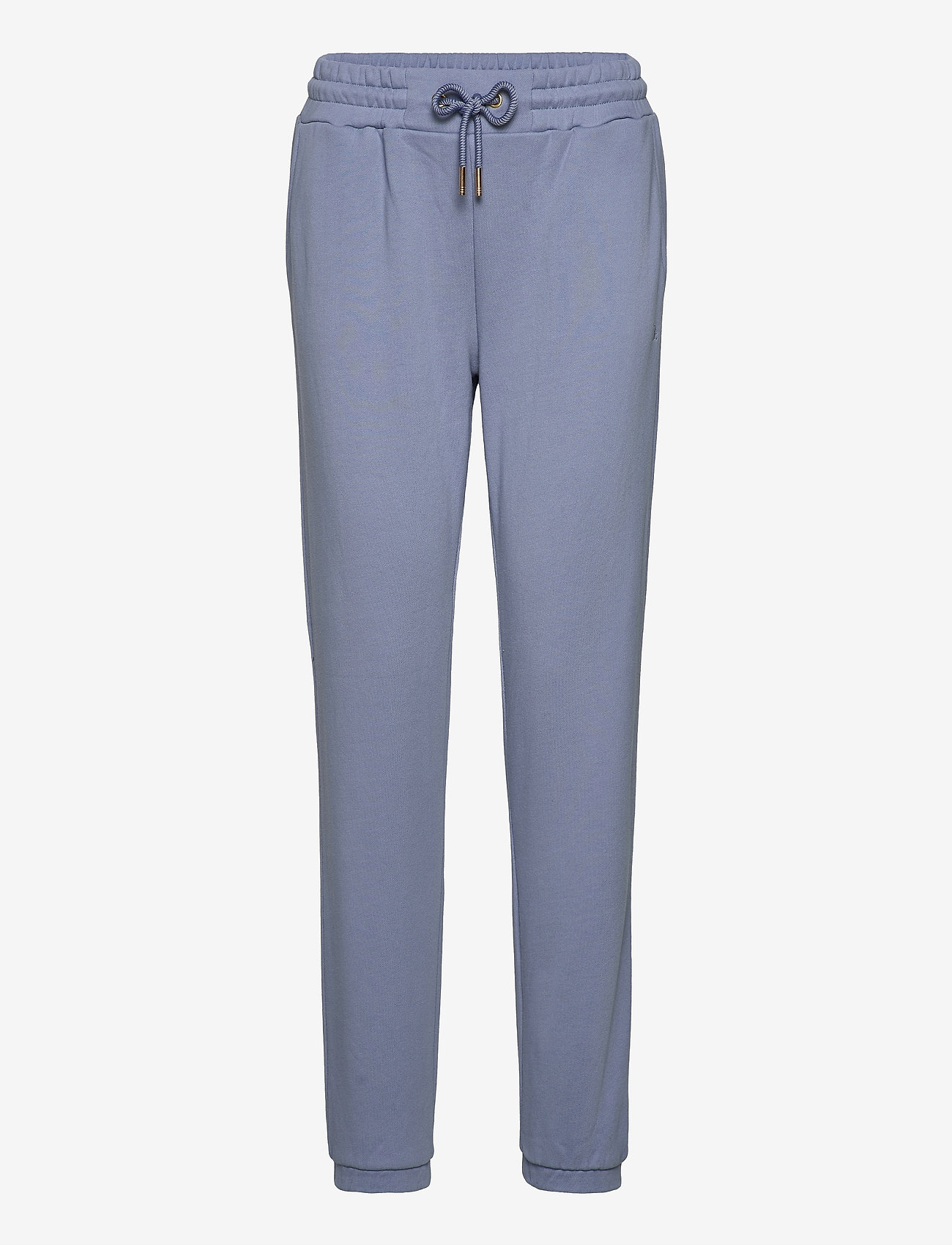 Coster Copenhagen - CC Heart sweat pants - vardagsstil - dusty blue - 0