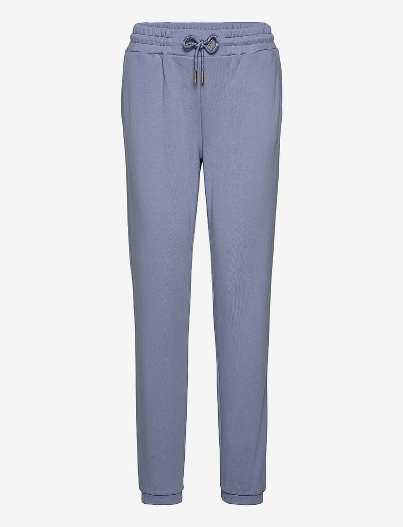 Coster Copenhagen - CC Heart sweat pants - vardagsstil - dusty blue - 0