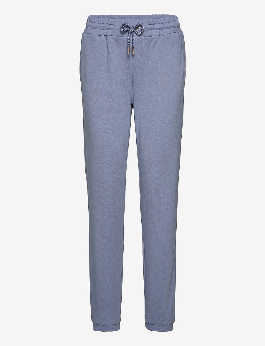 Coster Copenhagen - CC Heart sweat pants - hverdags stil - dusty blue - 0