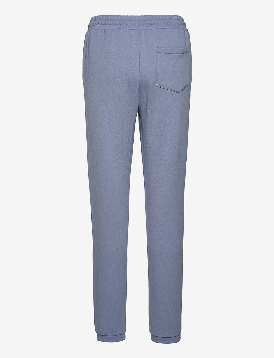 Coster Copenhagen - CC Heart sweat pants - hverdags stil - dusty blue - 1
