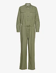 Coster Copenhagen - CC Heart casual jumpsuit - kobiety - army green - 0
