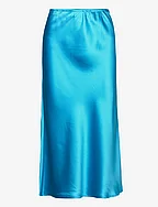 CC Heart SKYLER sateen skirt - BLUE LAGUNE