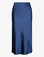 CC Heart SKYLER sateen skirt - DARK BLUE