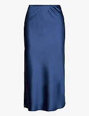 Coster Copenhagen - CC Heart SKYLER sateen skirt - satiinihameet - dark blue - 0