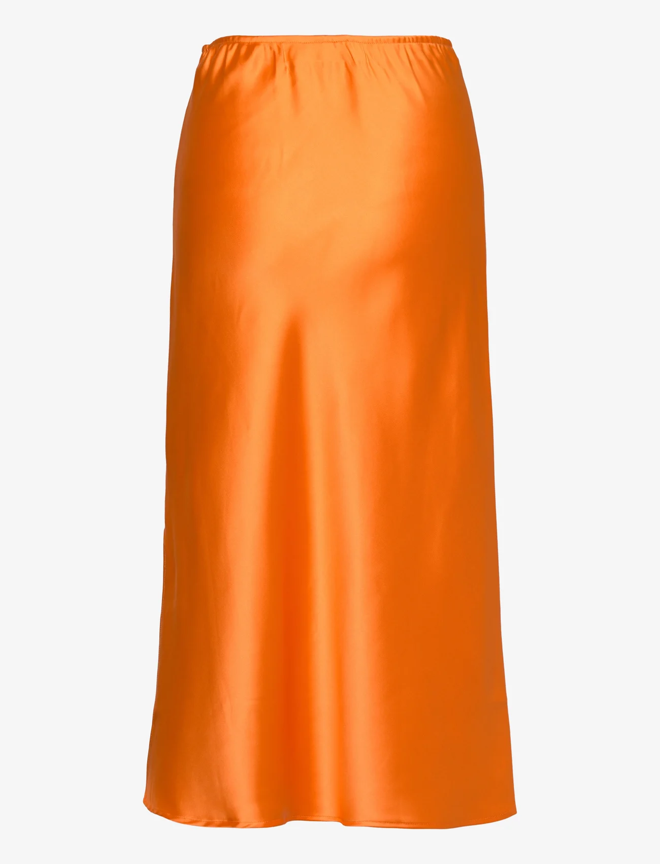 Coster Copenhagen - CC Heart SKYLER sateen skirt - satiinihameet - fresh orange - 1