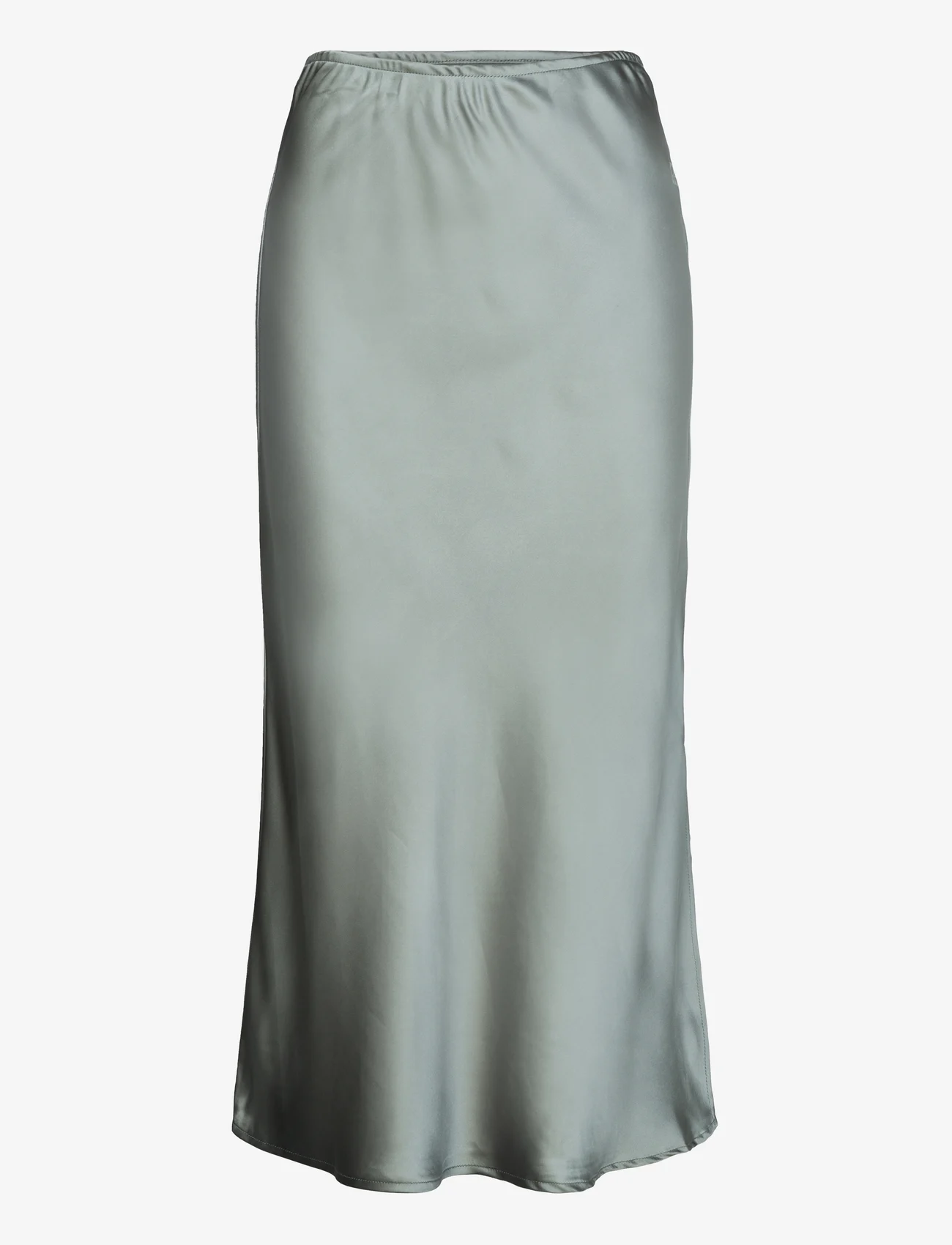Coster Copenhagen - CC Heart SKYLER sateen skirt - satininiai sijonai - grey - 0
