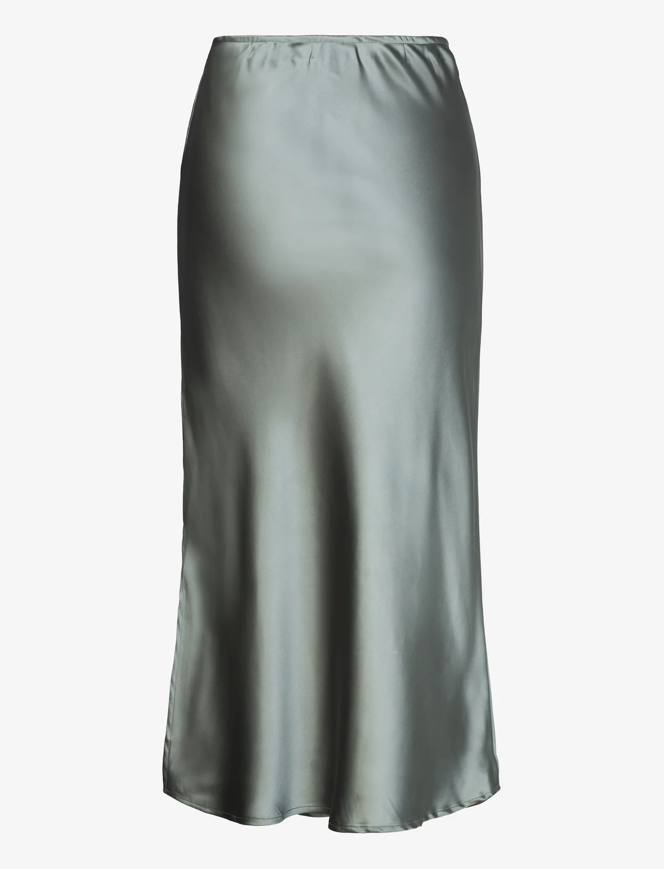 Coster Copenhagen - CC Heart SKYLER sateen skirt - satininiai sijonai - grey - 1