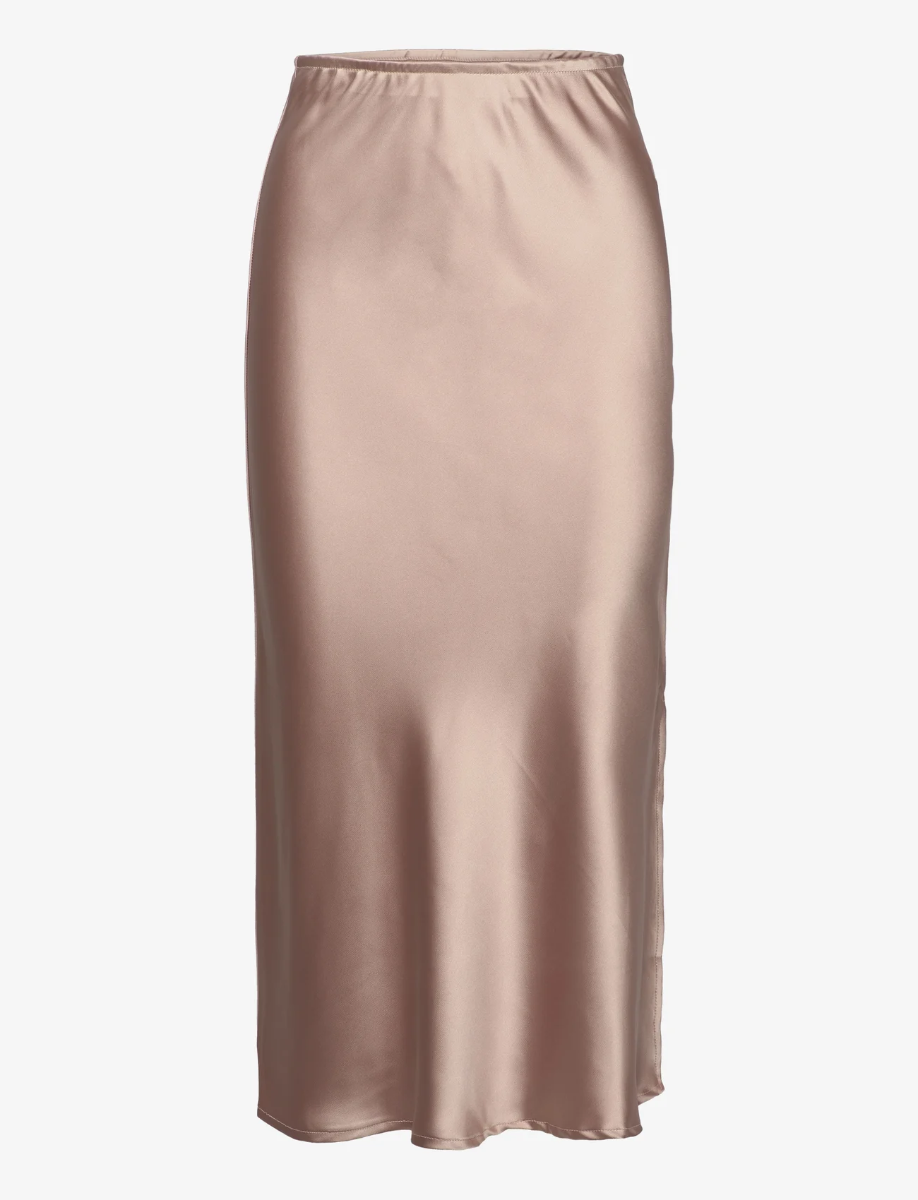 Coster Copenhagen - CC Heart SKYLER sateen skirt - satin skirts - sand - 0