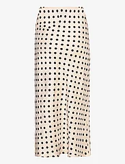 Coster Copenhagen - CC Heart SKYLER sateen skirt - satinröcke - dot print - 2