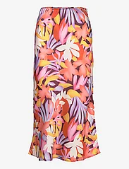 Coster Copenhagen - CC Heart SKYLER sateen skirt - satinkjolar - purple flower print - 0