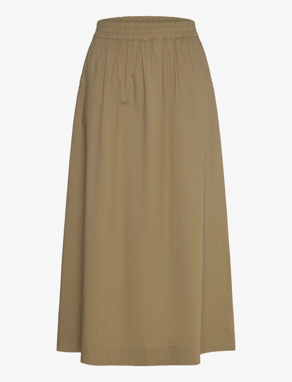 Coster Copenhagen - CC Heart PHOEBE long skirt - midi kjolar - sand olive - 0