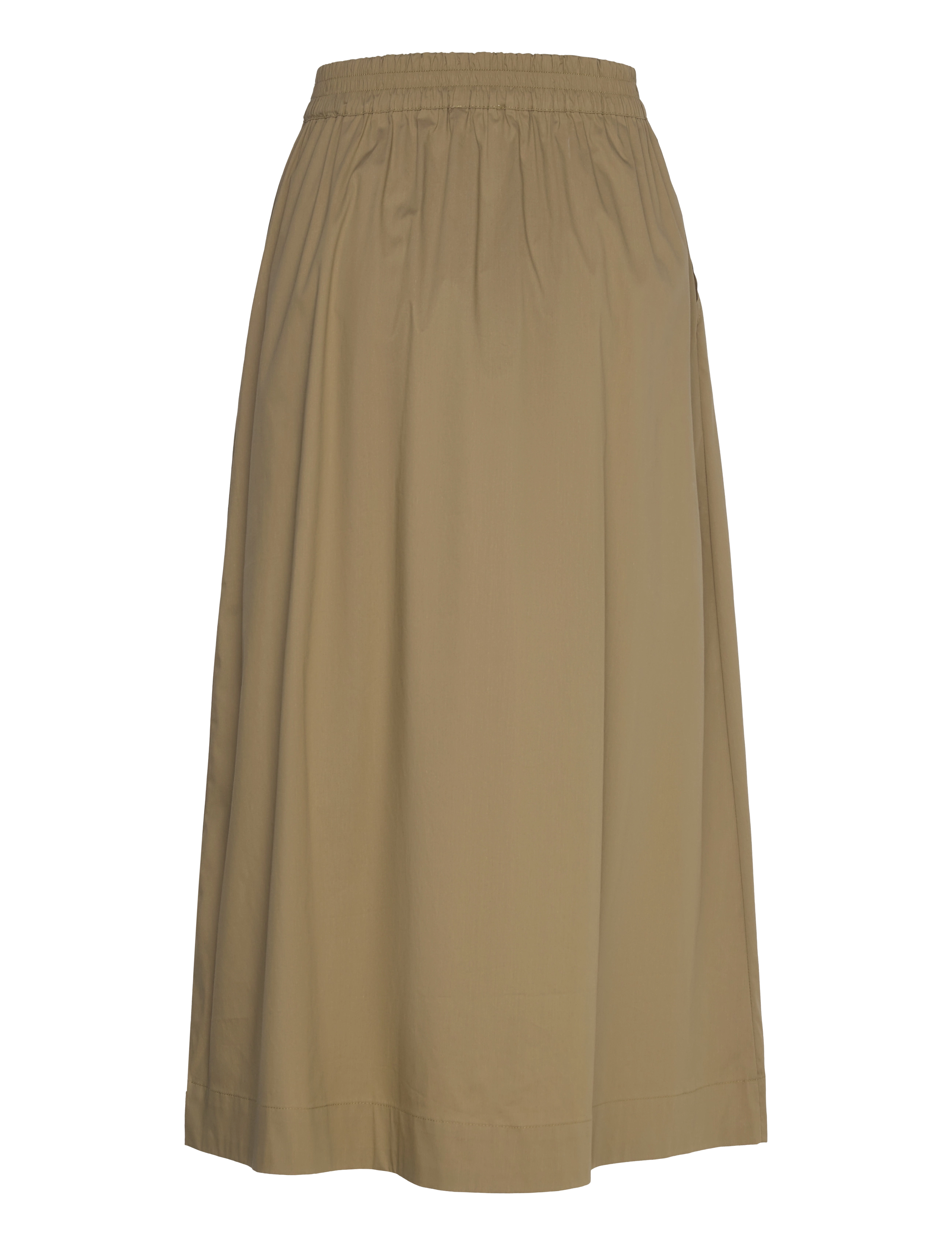 Coster Copenhagen - CC Heart PHOEBE long skirt - sand olive - 1