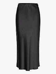 Coster Copenhagen - CC Heart SKYLER Mid-Length Skirt - satengskjørt - black - 0