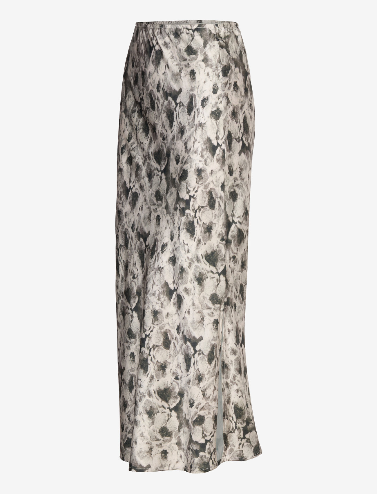 Coster Copenhagen - CC Heart SKYLER mid length printed - satiinihameet - black/cream rose - 2