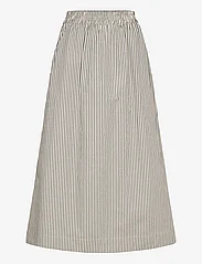 Coster Copenhagen - CC Heart Naomi long skirt - midi nederdele - creme/black stripe - 0