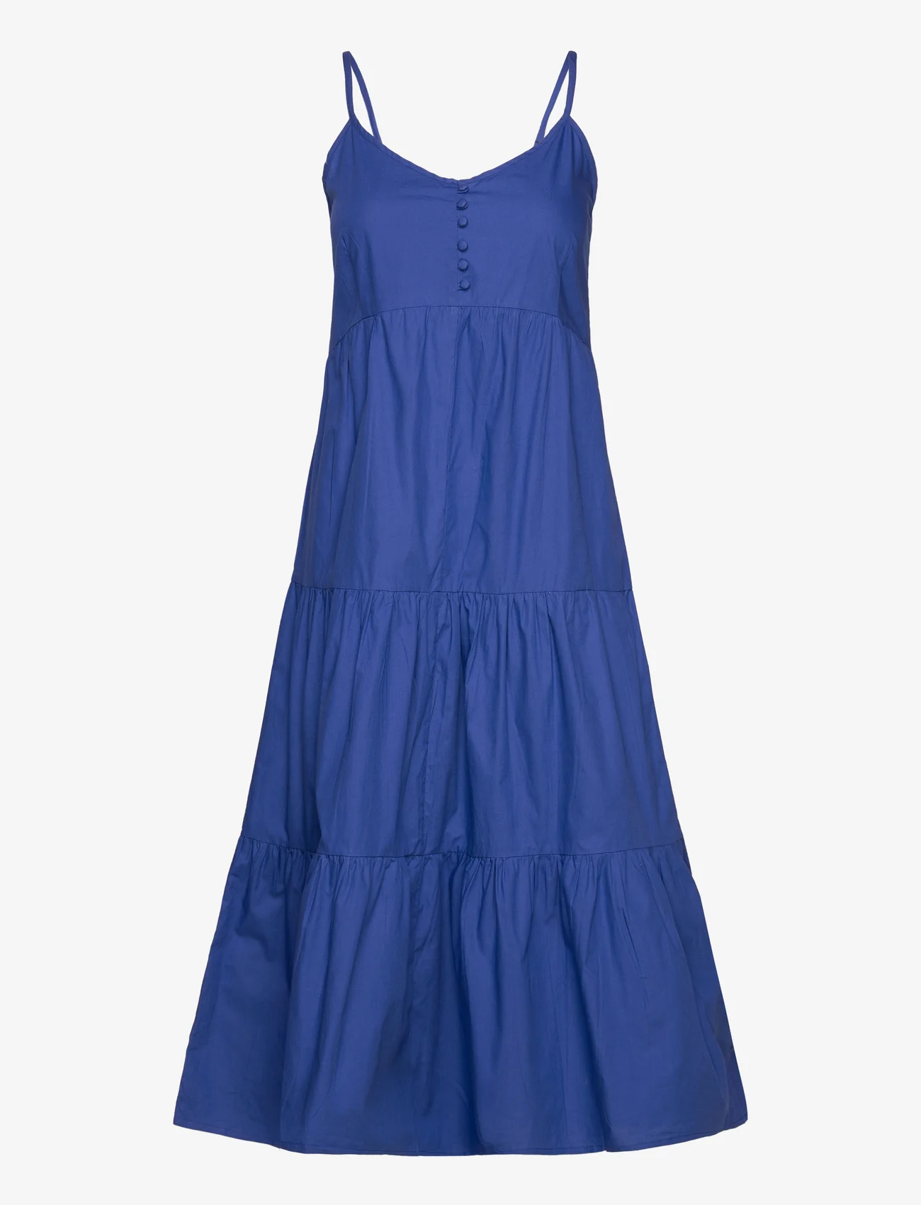 Coster Copenhagen - CC Heart LARA Long dress - sommarklänningar - electric blue - 0