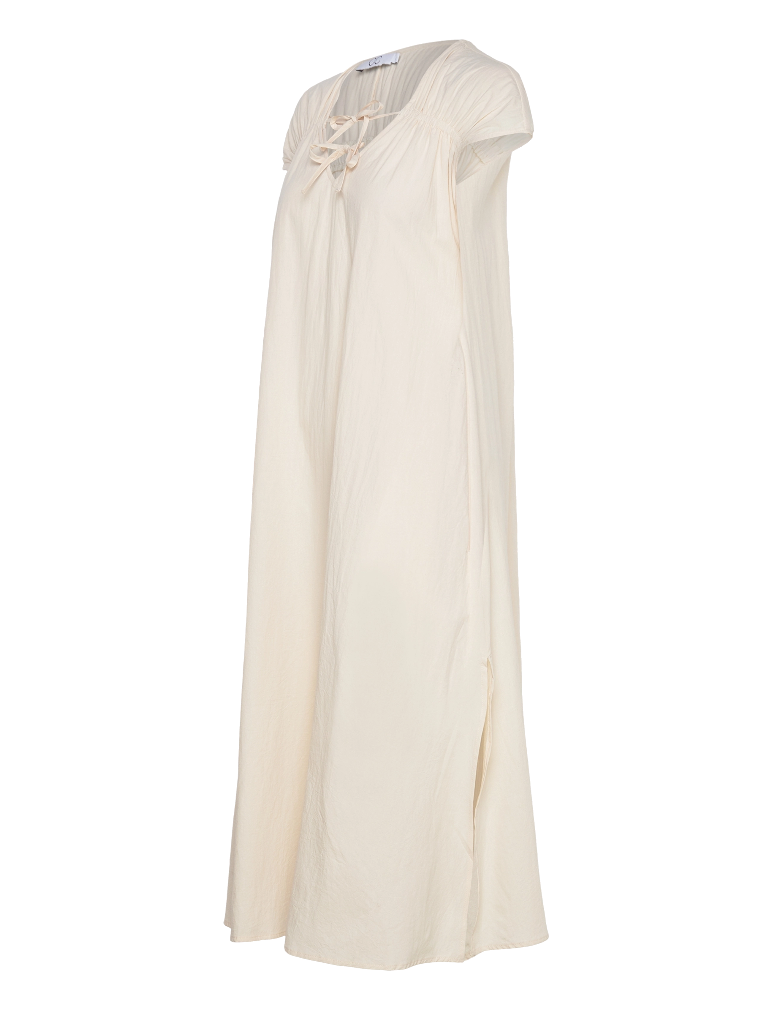 Coster Copenhagen - CC Heart ALIZA dress with gathering - sommerkjoler - creme - 3