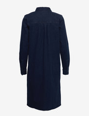 Coster Copenhagen - CC Heart denim shirt dress - džinsinės suknelės - dark indigo - 1