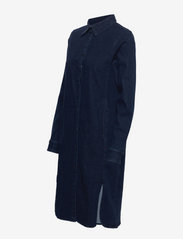 Coster Copenhagen - CC Heart denim shirt dress - džinsinės suknelės - dark indigo - 2