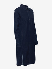 Coster Copenhagen - CC Heart denim shirt dress - džinsinės suknelės - dark indigo - 3