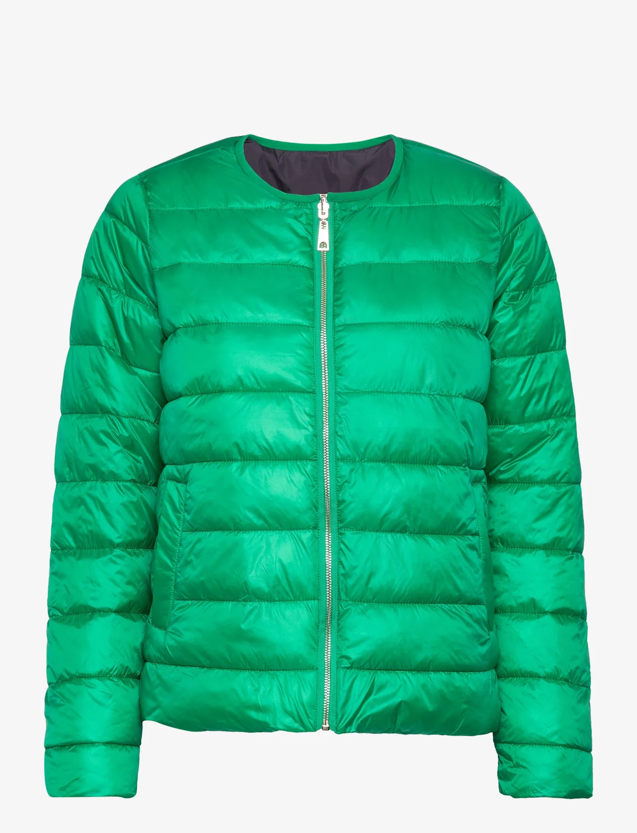Coster Copenhagen - CC Heart EMMA reversable quilted ja - spring jackets - emerald green - 0