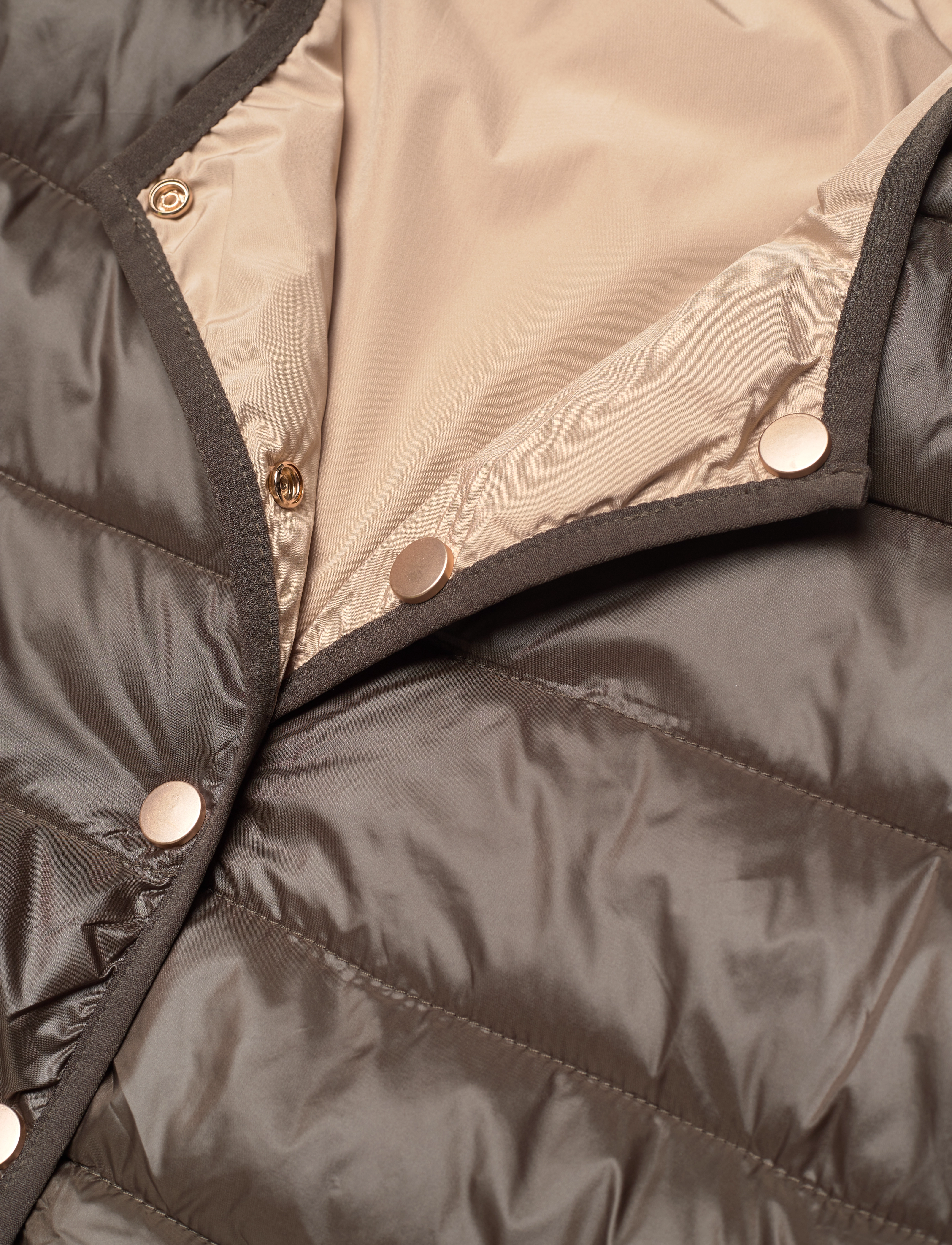 Coster Copenhagen - CC Heart AVA reversable quilted jac - coffee - 4