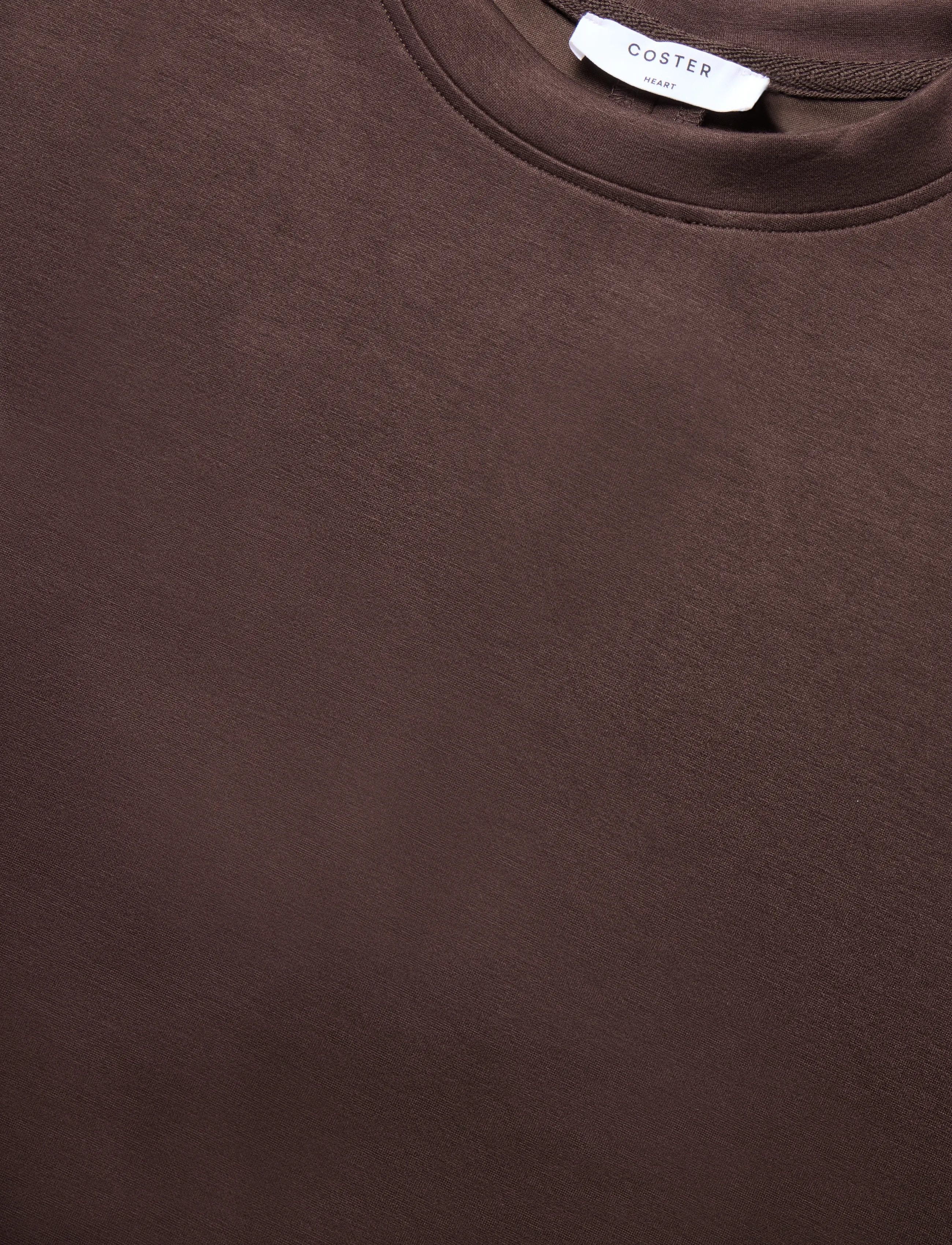 Coster Copenhagen - Sweat blouse with bows - dark brown - 2