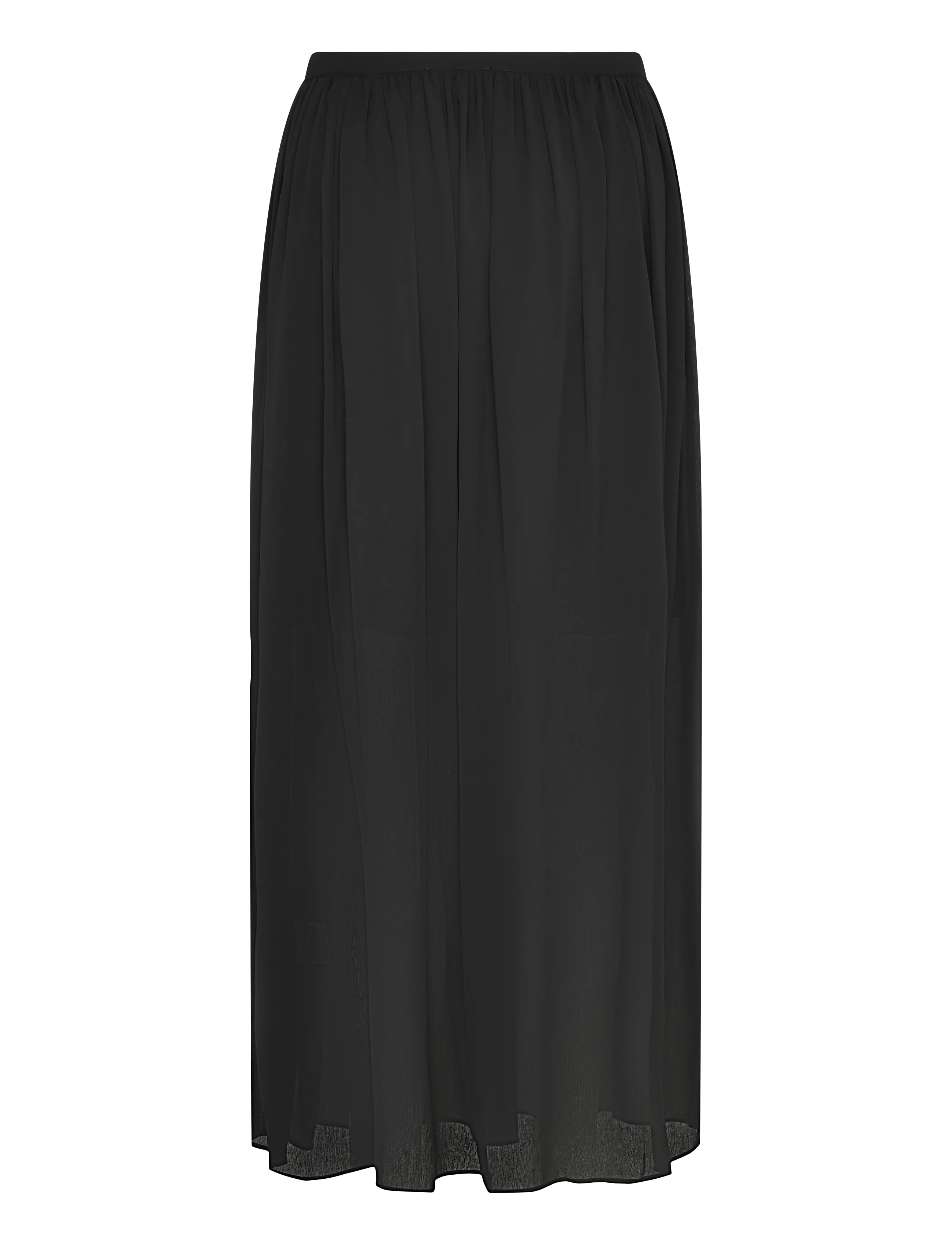 Coster Copenhagen - Transparent midi skirt - midi-röcke - black - 1
