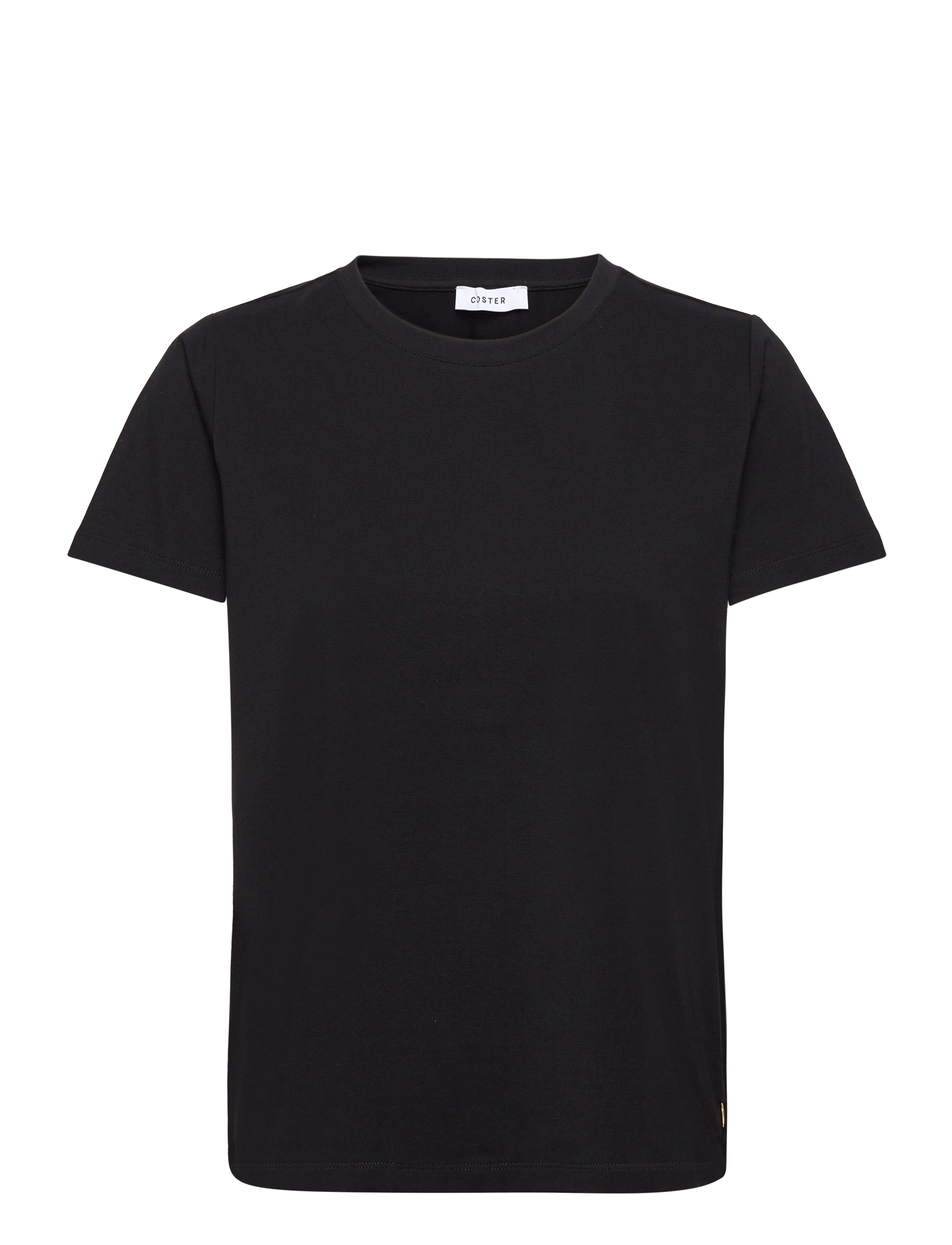COSTER COPENHAGEN T-Shirt With Runder Hals - Mid Sleev Schwarz - XXL - Damen
