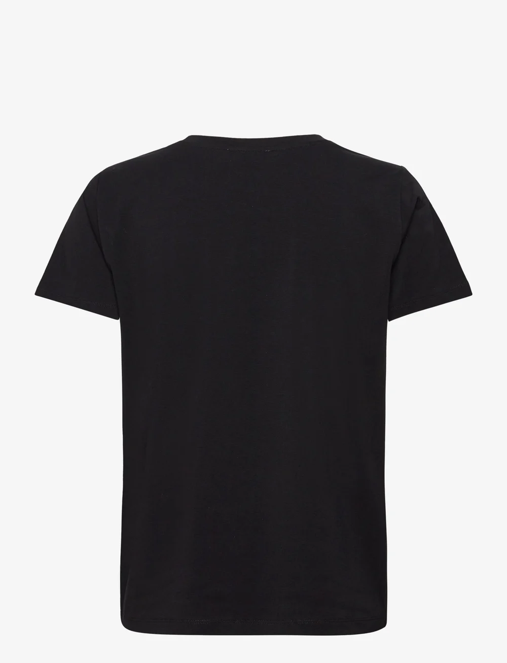 Coster Copenhagen - T-shirt with round neck - Mid sleev - t-shirts - black - 1