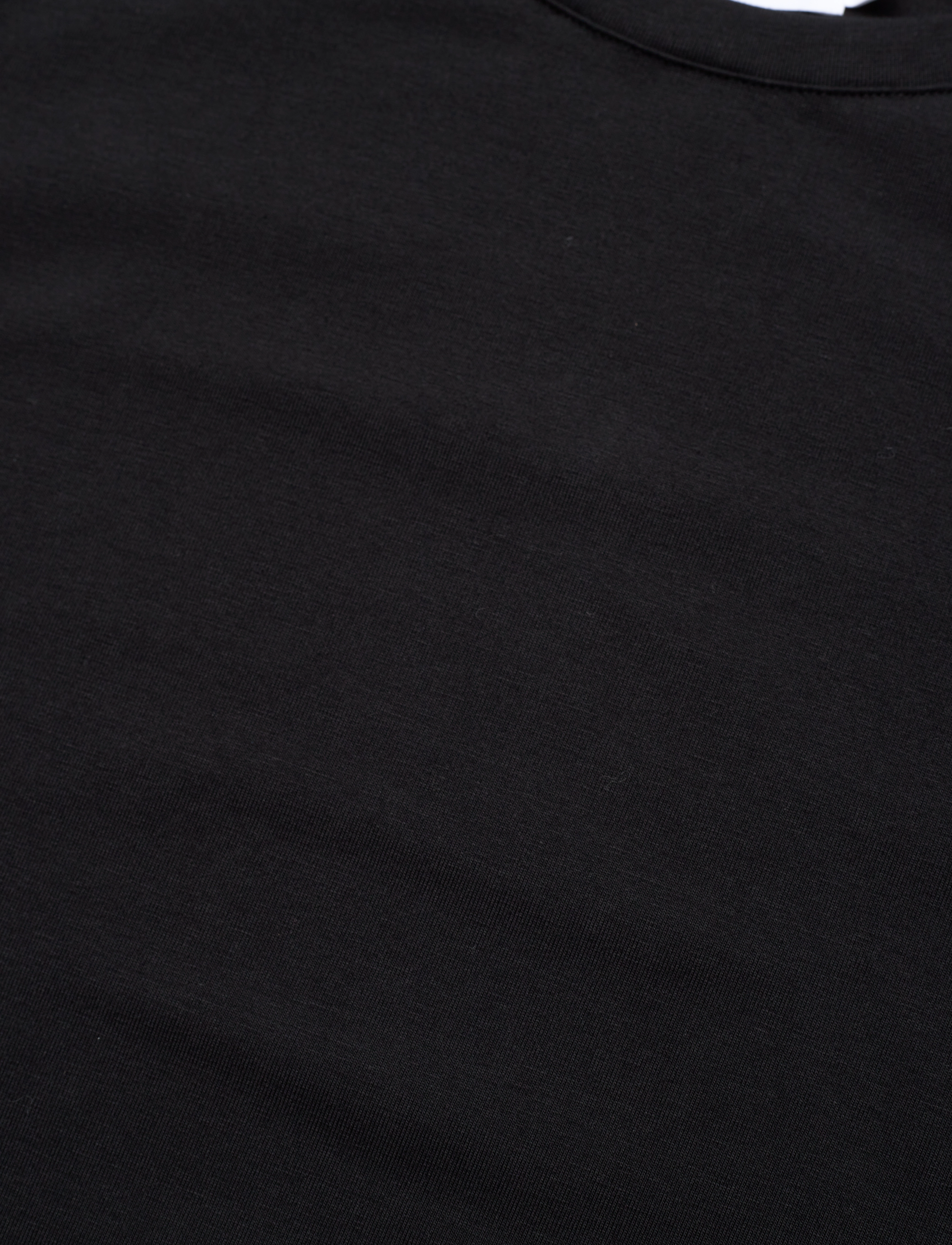 Coster Copenhagen - T-shirt with round neck - Mid sleev - t-shirts - black - 2