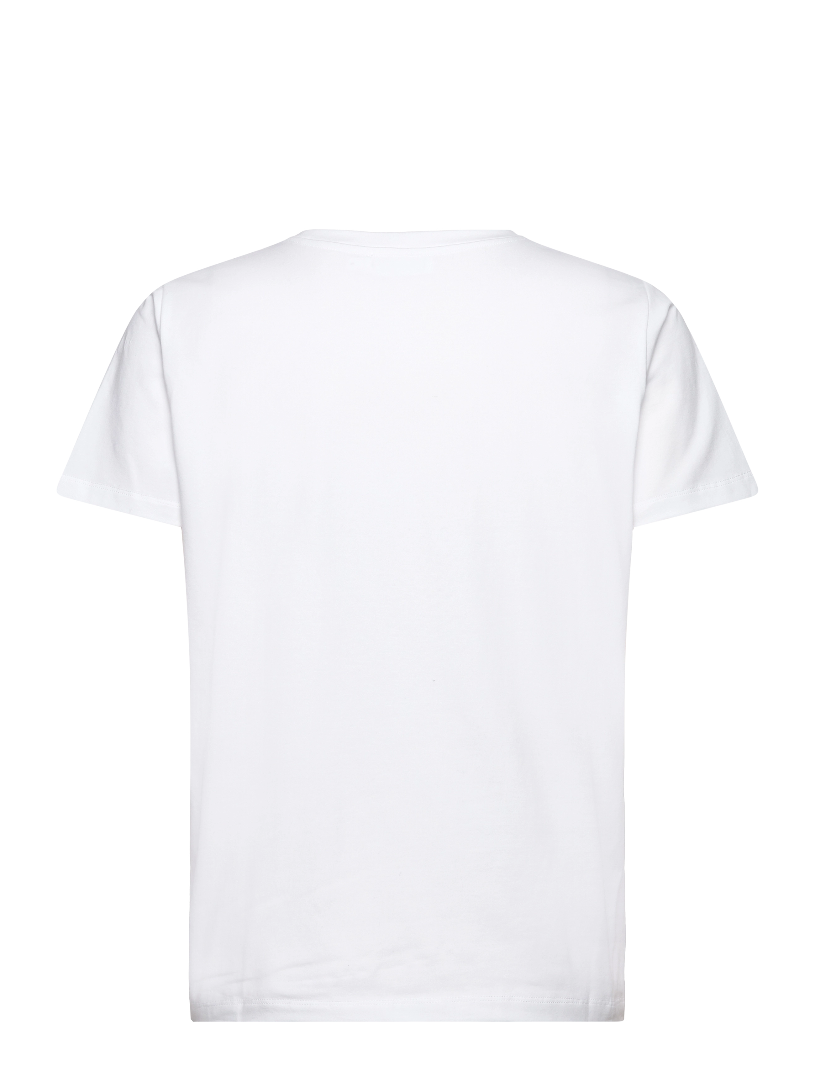 Coster Copenhagen - T-shirt with round neck - Mid sleev - t-shirts - white - 1