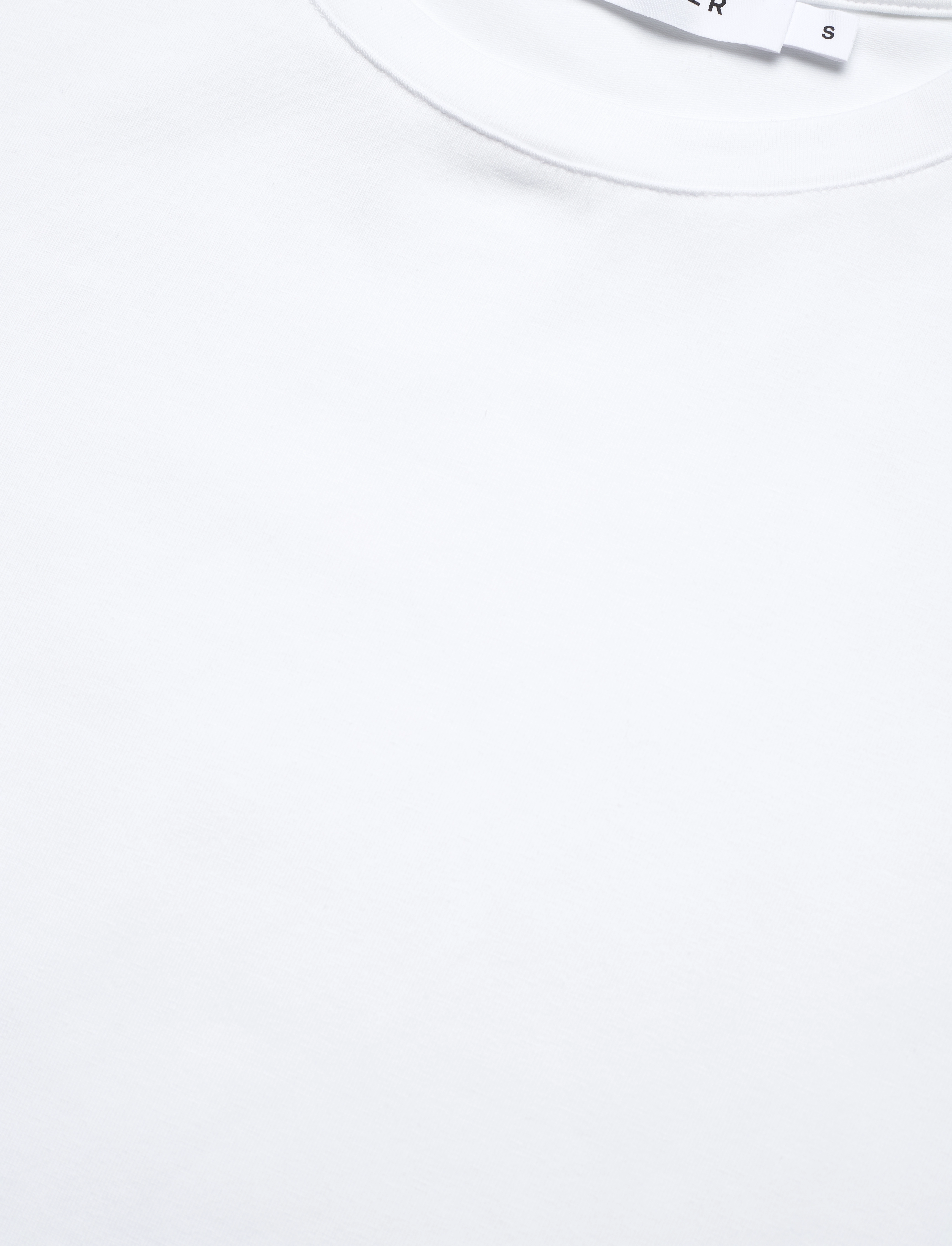 Coster Copenhagen - T-shirt with round neck - Mid sleev - t-shirts - white - 2