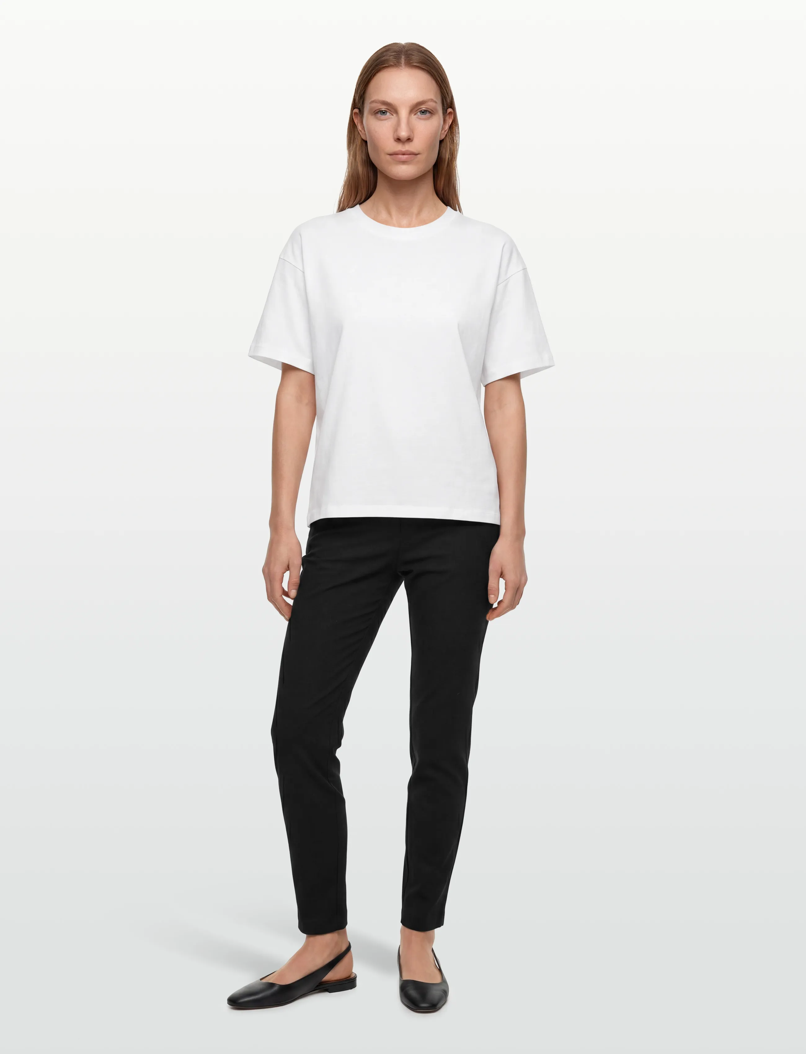Coster Copenhagen Pants Normal Length Stella Fit, 40, Trousers, Schwarz - Straight Leg, Frauen